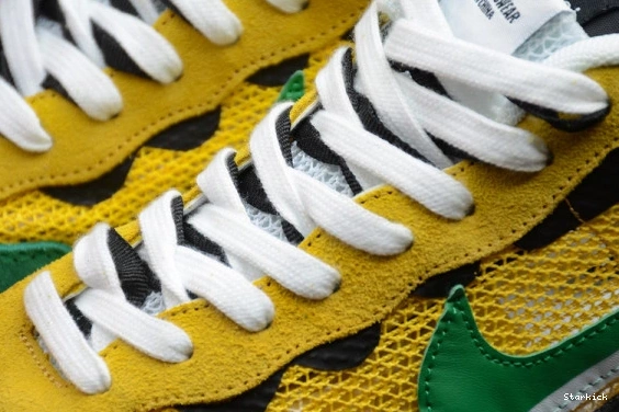 Green Stadium Vaporwaffle Nike sacai Tour CV1363-700 Yellow 0224